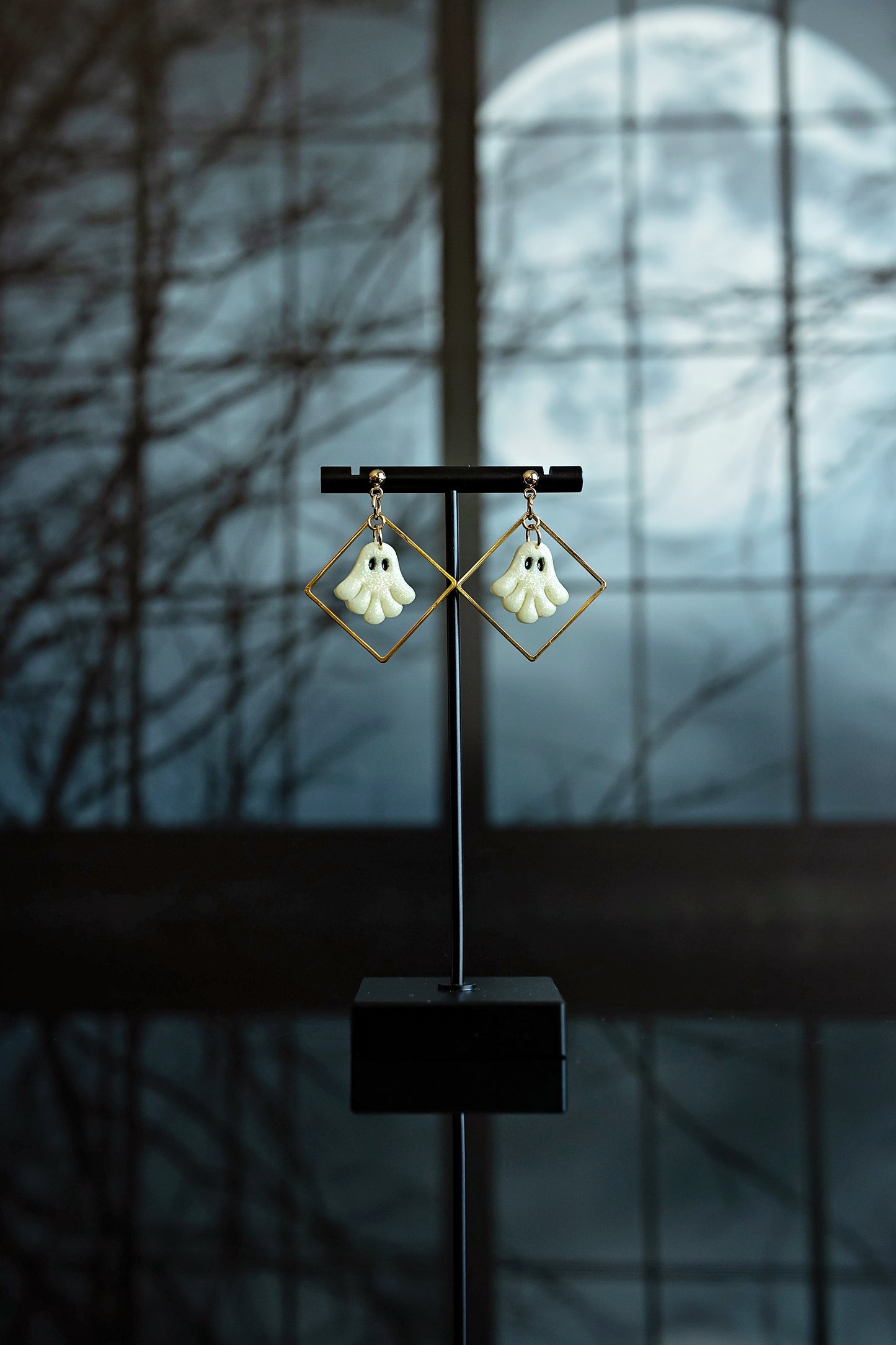 Glow in the Dark Ghost Dangles