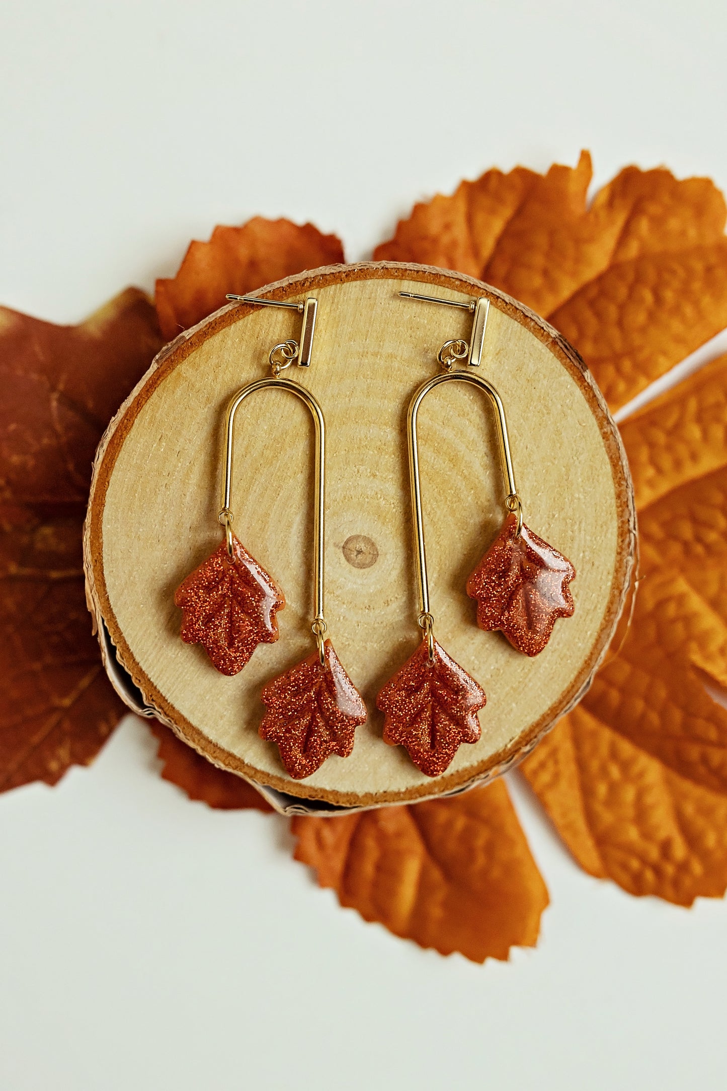 Sparkly Fall Leaves
