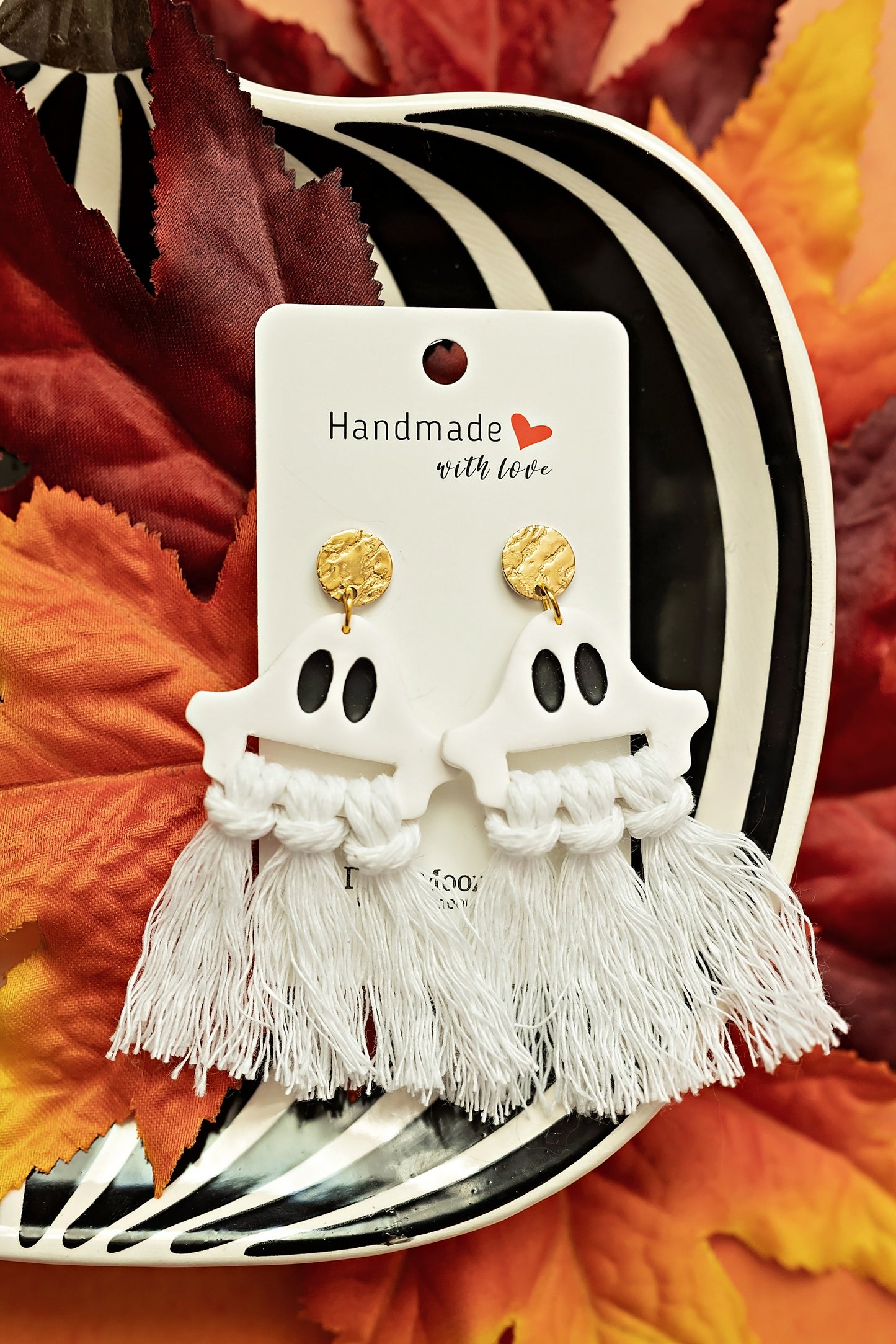 White Macrame Ghosts