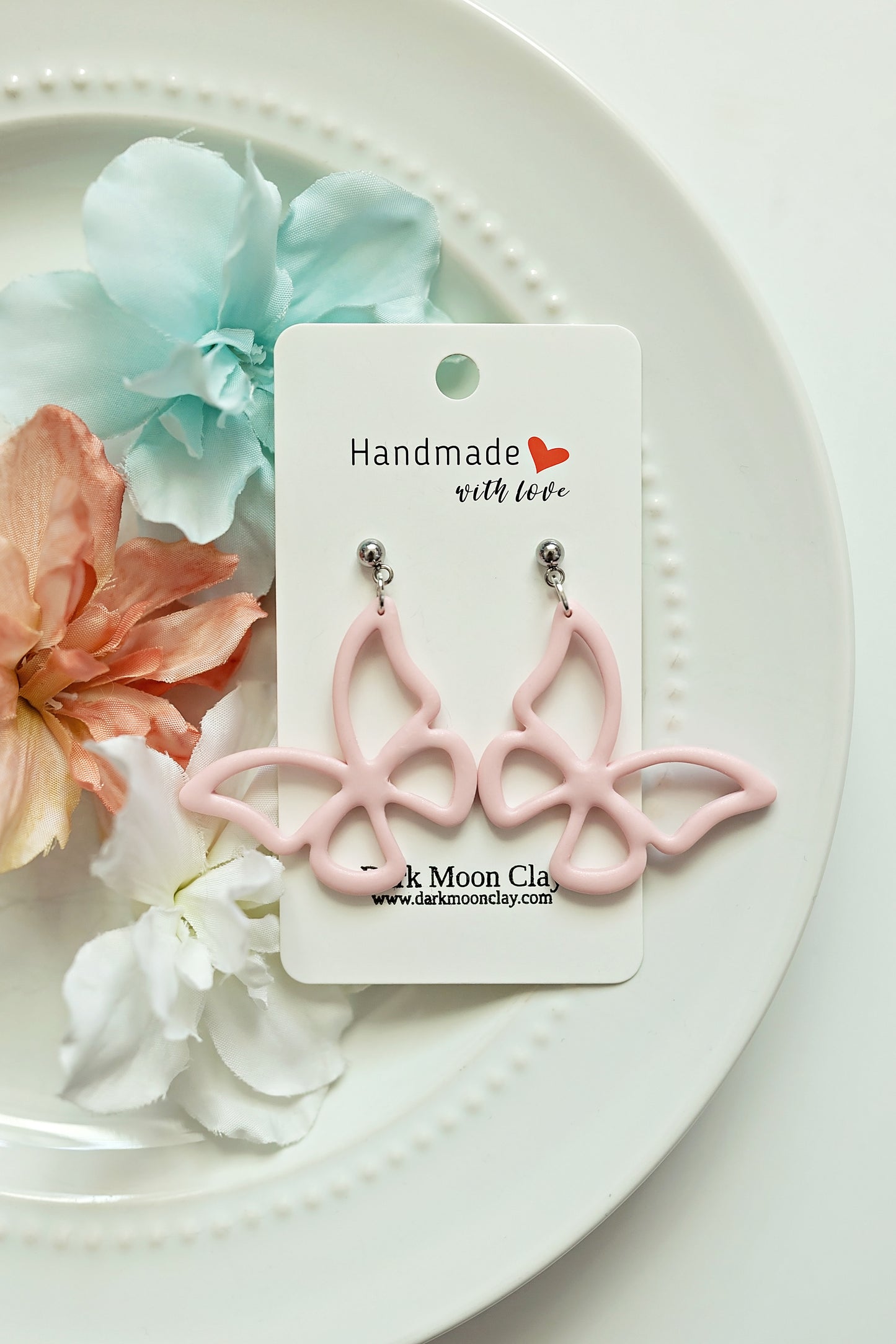 Light Pink Butterfly Cutouts