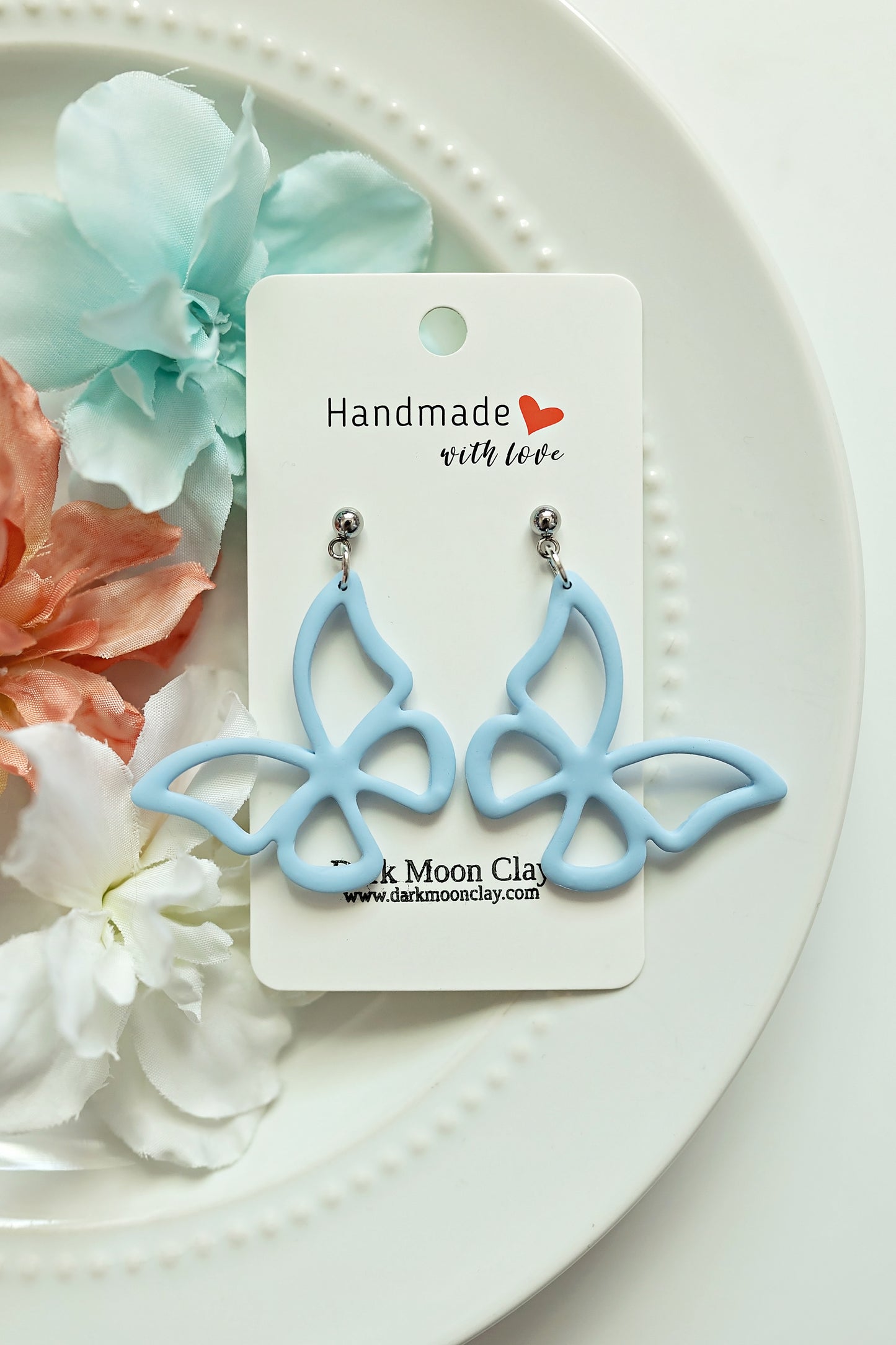 Light Blue Butterfly Cutouts
