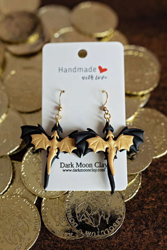 Black and Gold Double Dragons