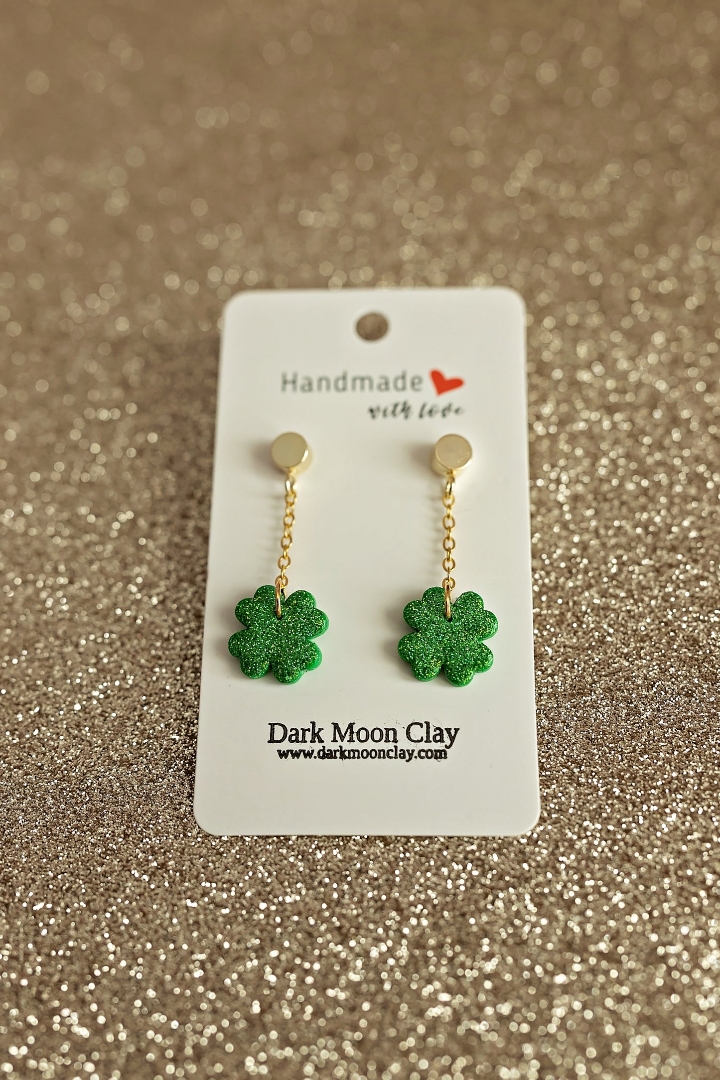 Sparkly Four-leaf Clovers