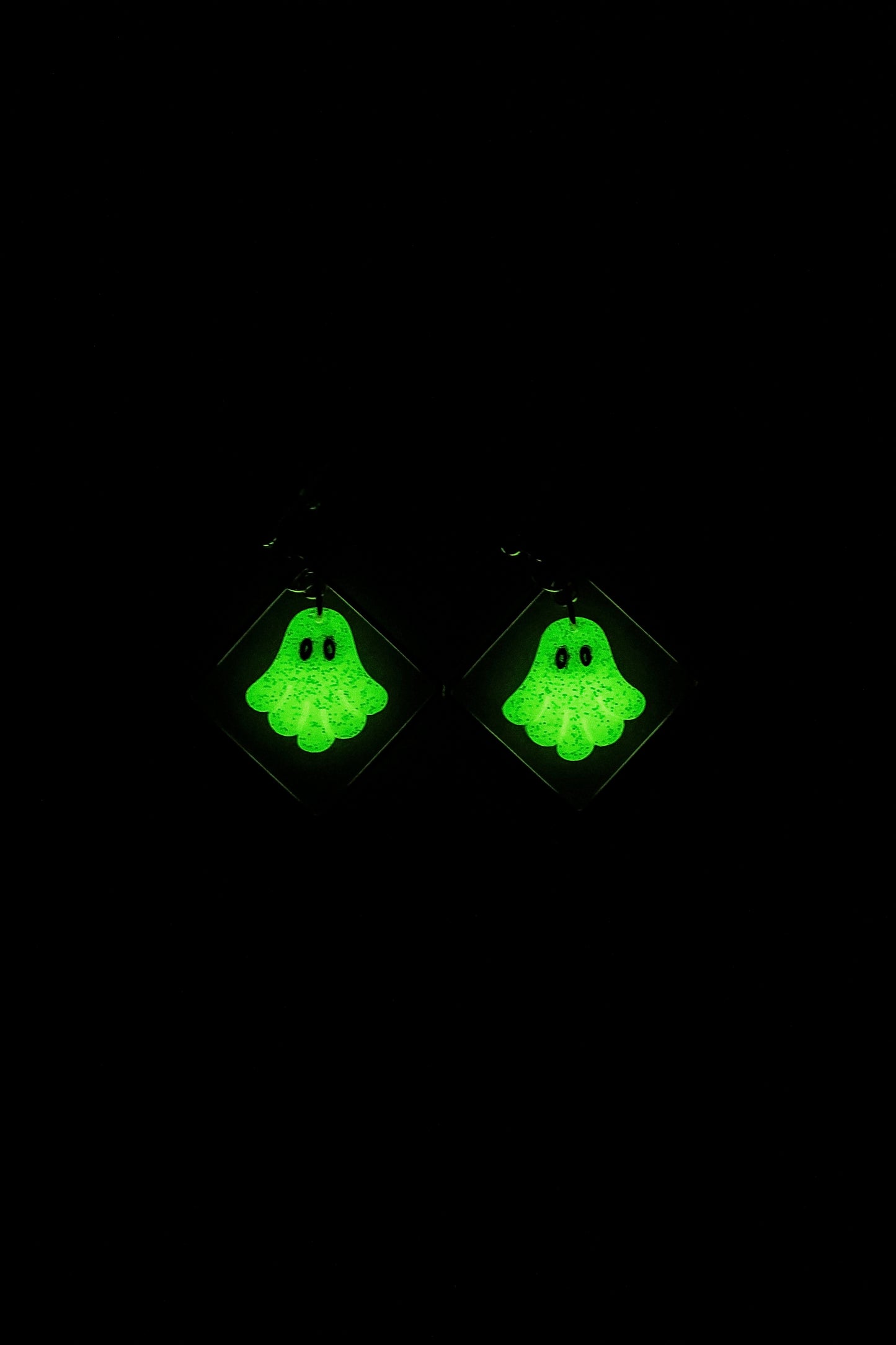 Glow in the Dark Ghost Dangles