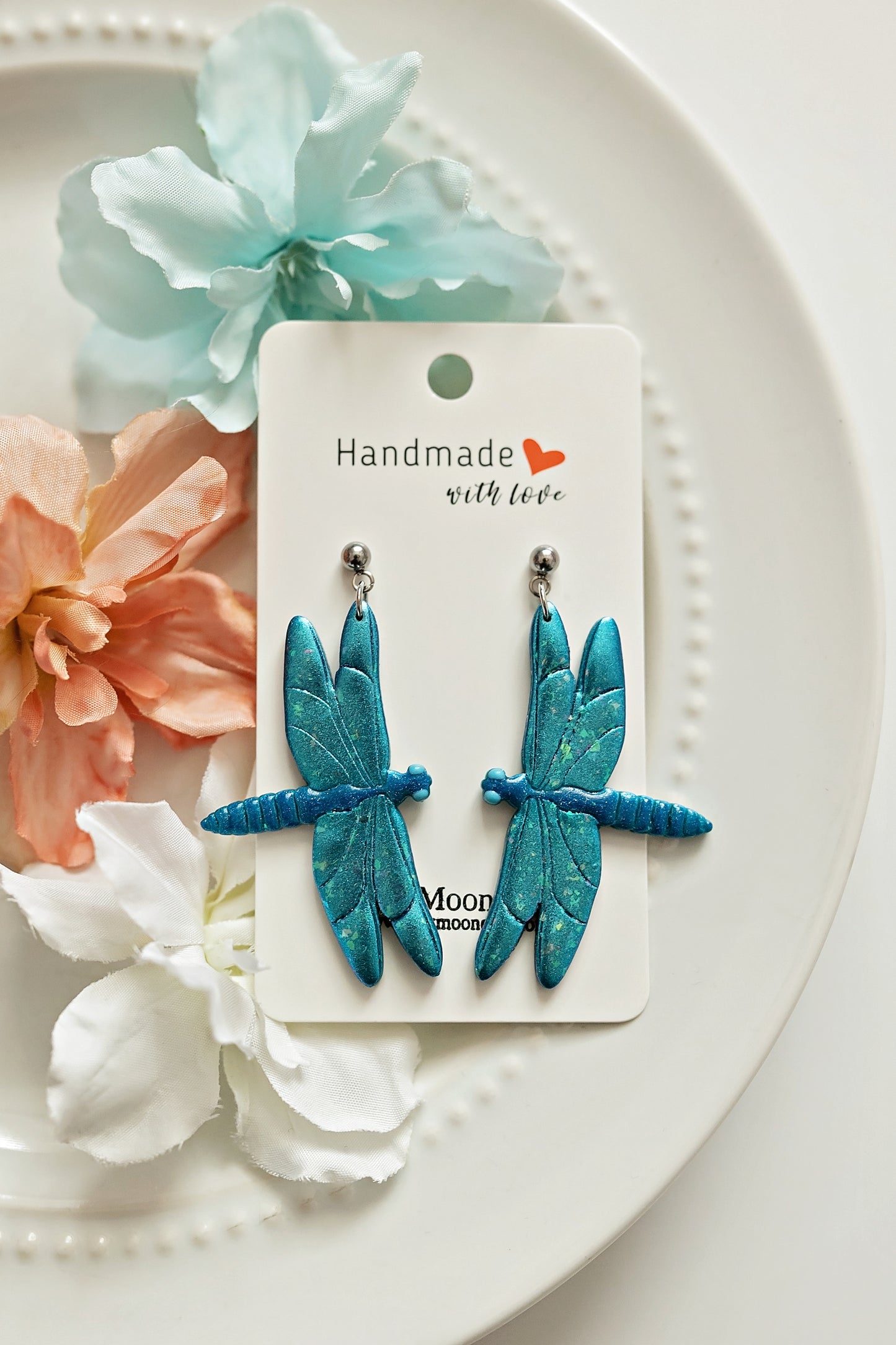 Blue Dragonflies