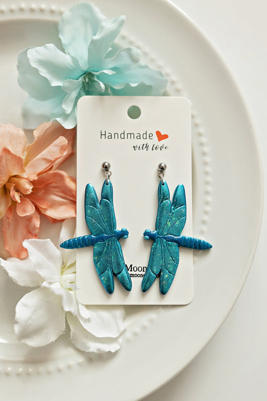 Blue Dragonflies