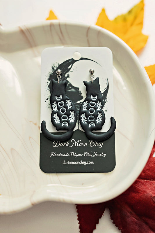 Witchy Moon Phase Cats