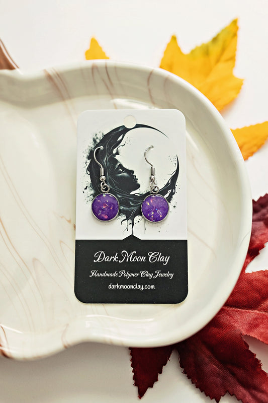 Purple Opal Dangles