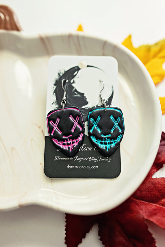 Pink & Blue Purge Masks