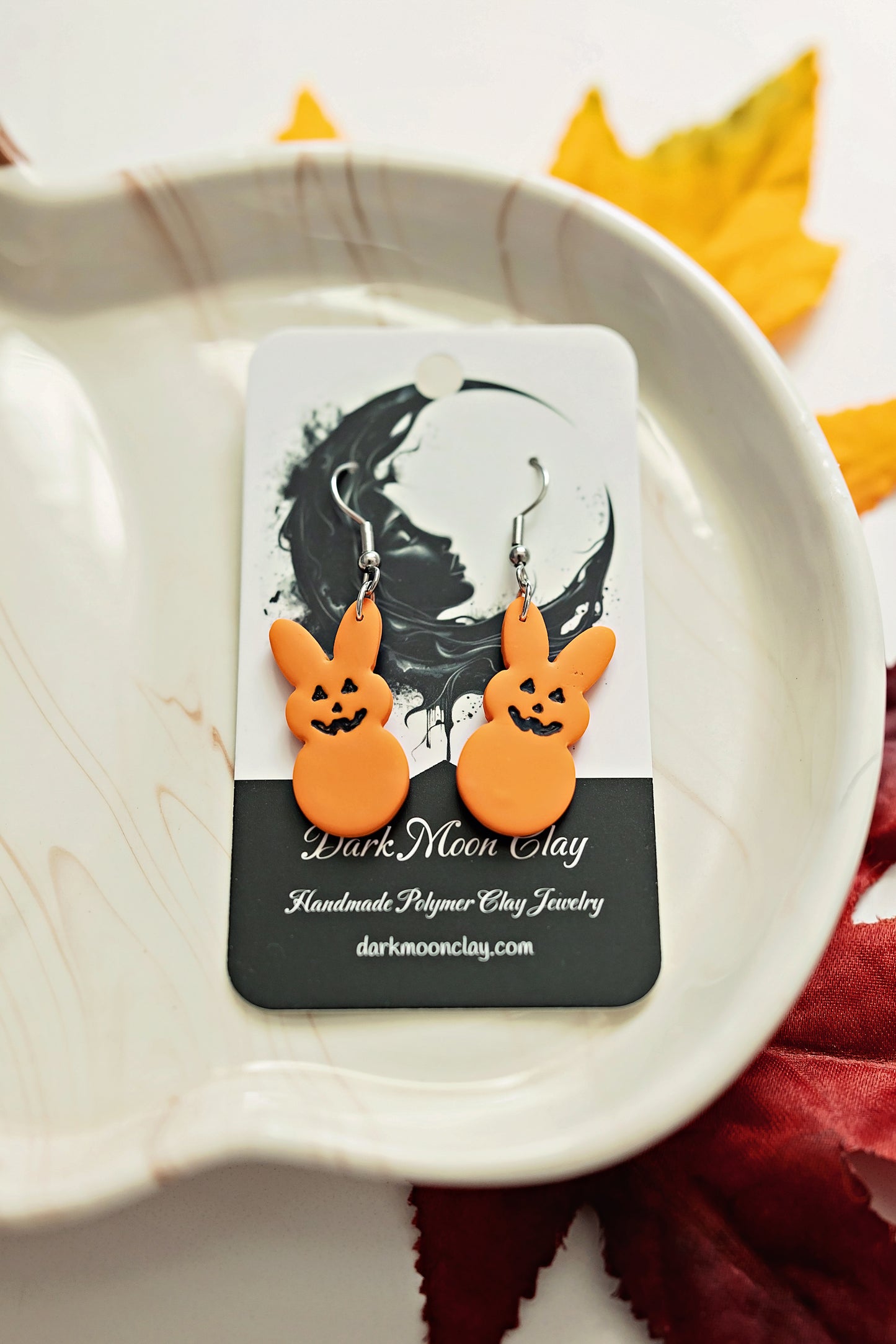Jack-o-lantern Peeps